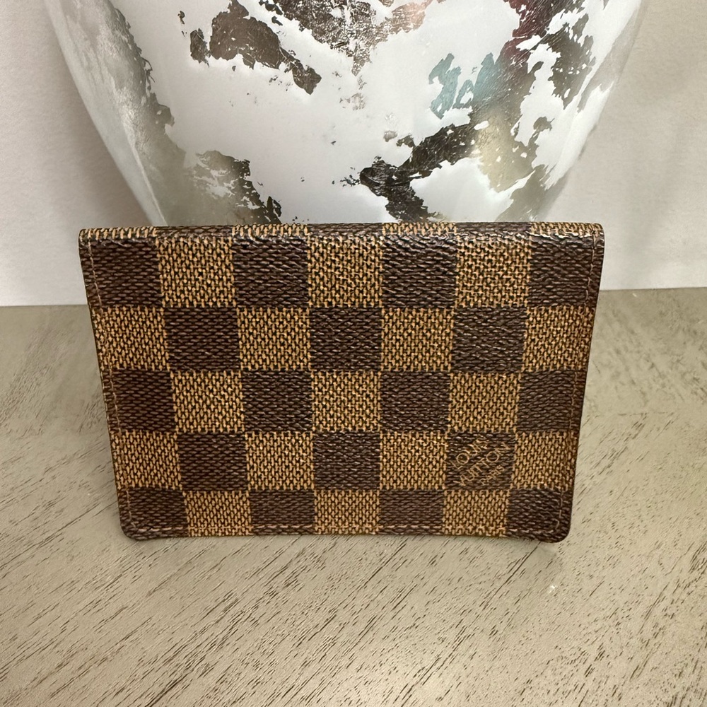 Louis Vuitton Compact Damier Ebene Cardholder